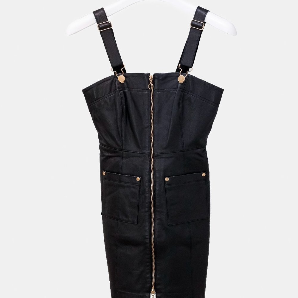 Alice McCall Cherry on Baby Leather Mini Dress - Picture 2 of 14